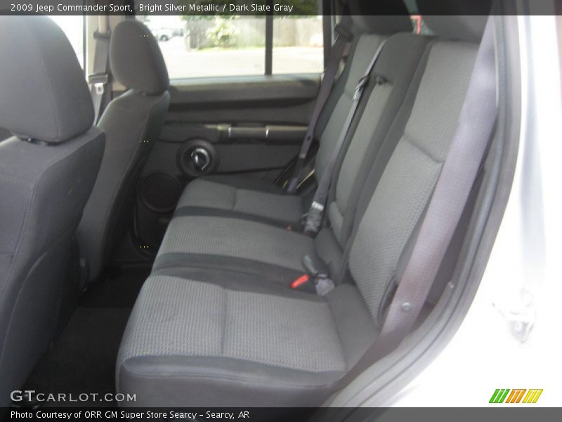 Bright Silver Metallic / Dark Slate Gray 2009 Jeep Commander Sport