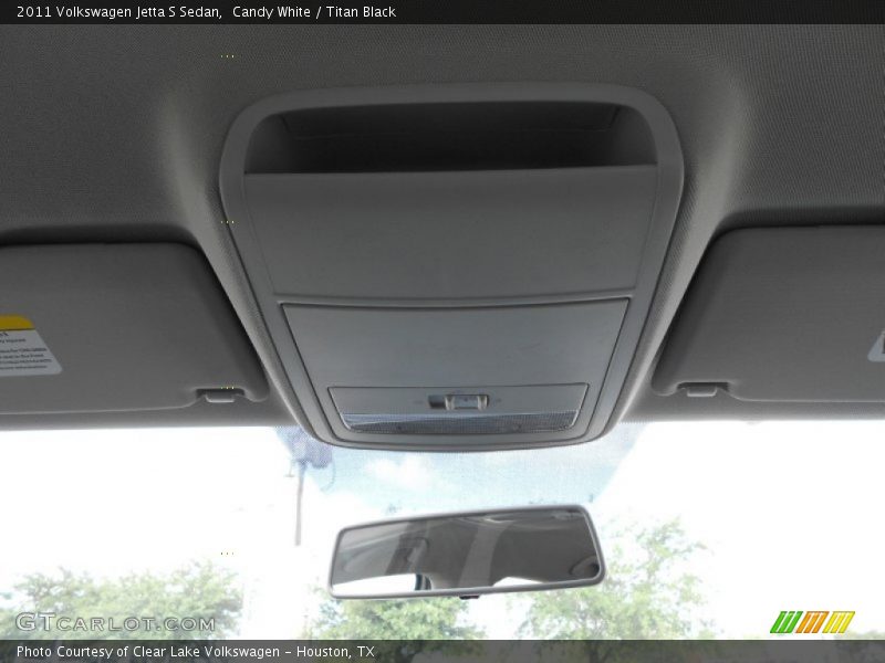 Candy White / Titan Black 2011 Volkswagen Jetta S Sedan