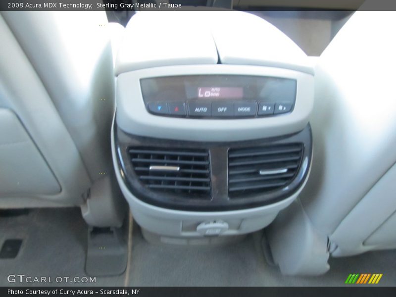 Sterling Gray Metallic / Taupe 2008 Acura MDX Technology