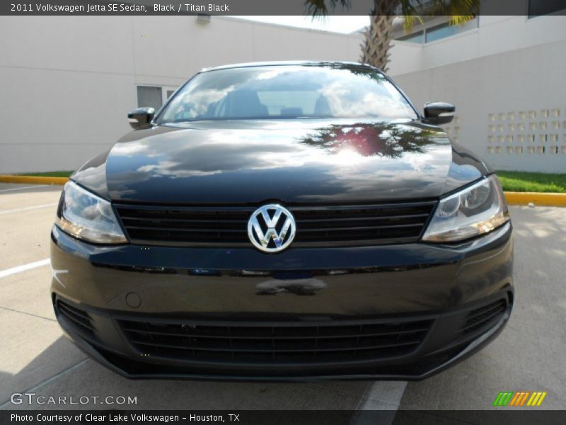 Black / Titan Black 2011 Volkswagen Jetta SE Sedan