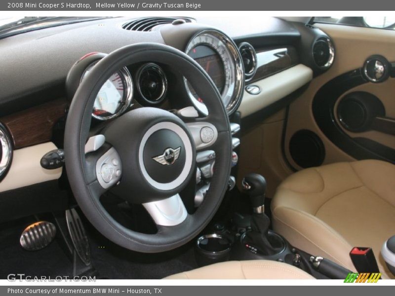 Mellow Yellow / Gravity Tuscan Beige 2008 Mini Cooper S Hardtop