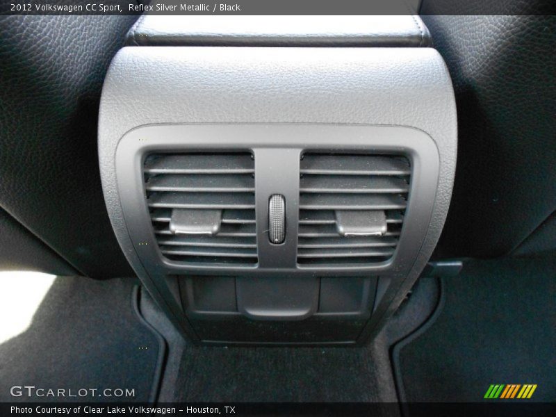 Reflex Silver Metallic / Black 2012 Volkswagen CC Sport
