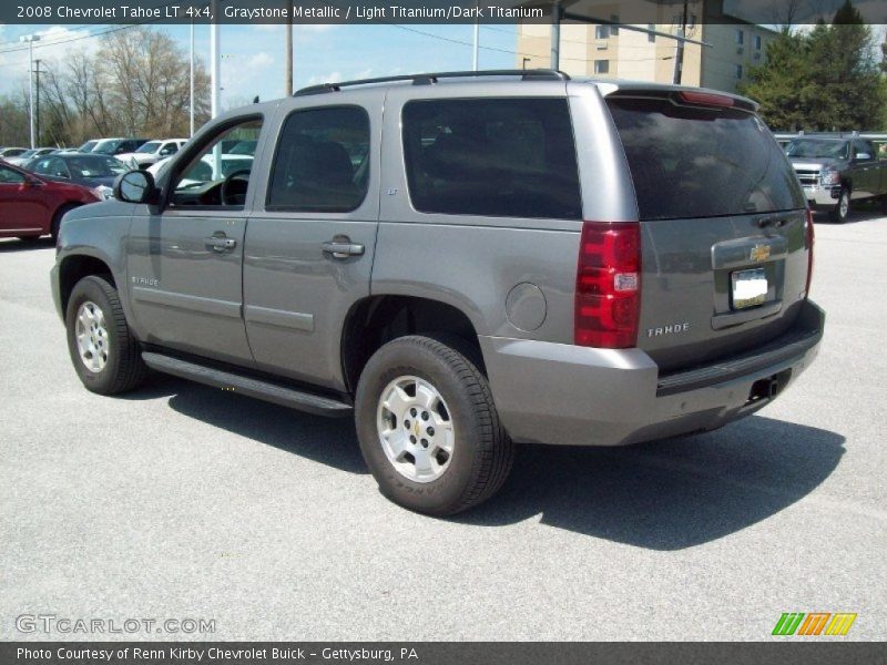 Graystone Metallic / Light Titanium/Dark Titanium 2008 Chevrolet Tahoe LT 4x4