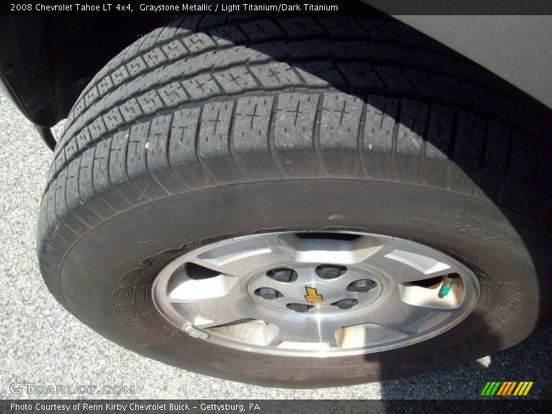 Graystone Metallic / Light Titanium/Dark Titanium 2008 Chevrolet Tahoe LT 4x4