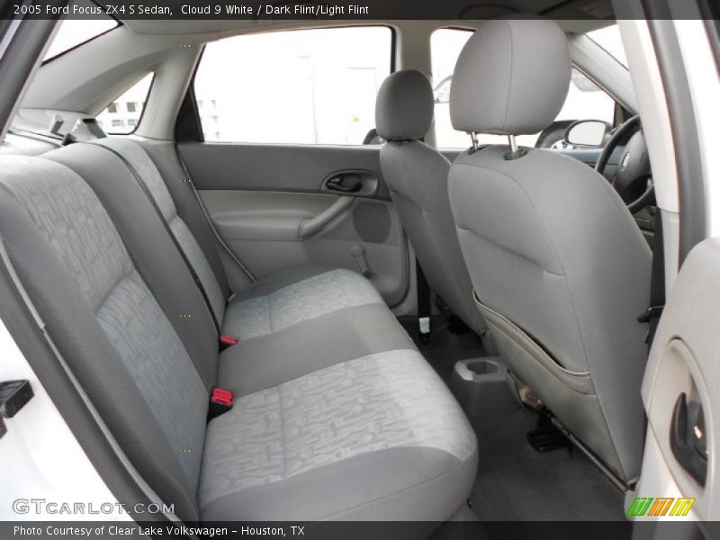 Cloud 9 White / Dark Flint/Light Flint 2005 Ford Focus ZX4 S Sedan