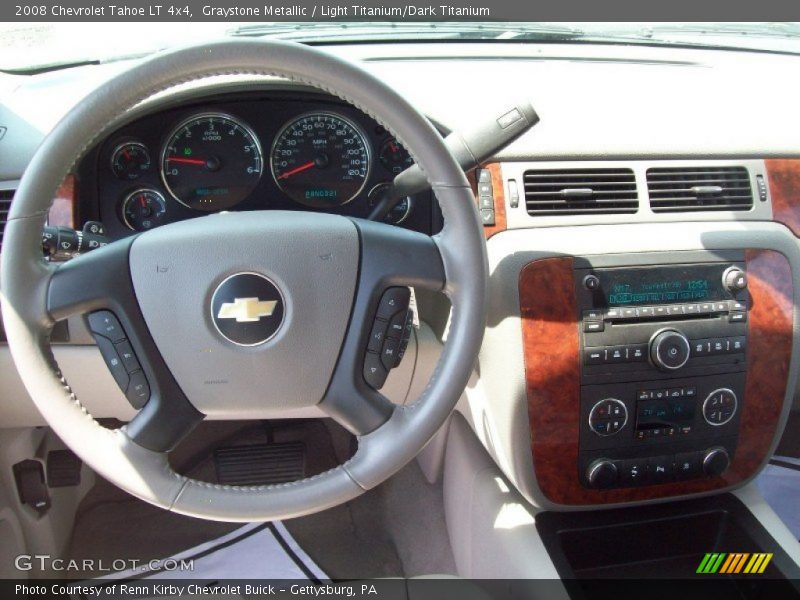 Graystone Metallic / Light Titanium/Dark Titanium 2008 Chevrolet Tahoe LT 4x4