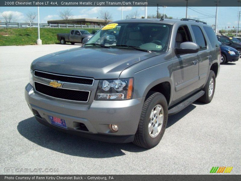 Graystone Metallic / Light Titanium/Dark Titanium 2008 Chevrolet Tahoe LT 4x4