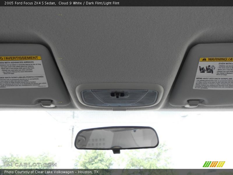 Cloud 9 White / Dark Flint/Light Flint 2005 Ford Focus ZX4 S Sedan