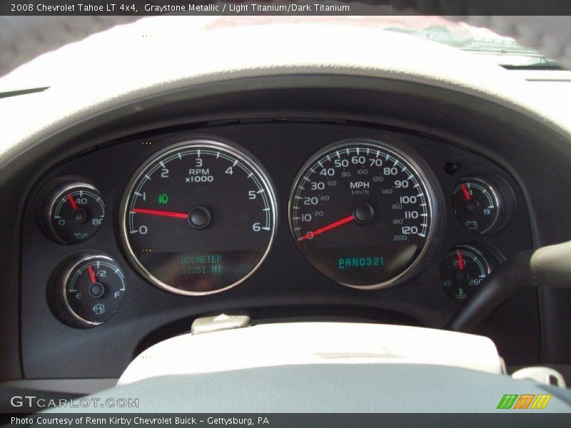 Graystone Metallic / Light Titanium/Dark Titanium 2008 Chevrolet Tahoe LT 4x4