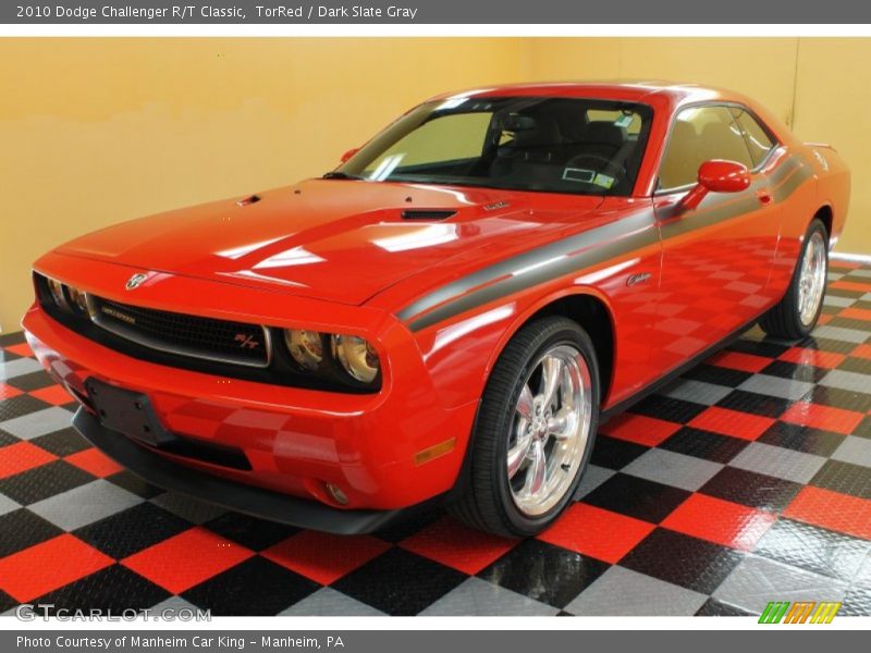 TorRed / Dark Slate Gray 2010 Dodge Challenger R/T Classic