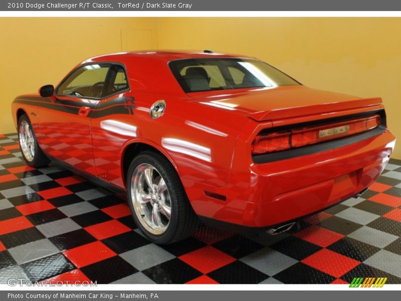 TorRed / Dark Slate Gray 2010 Dodge Challenger R/T Classic