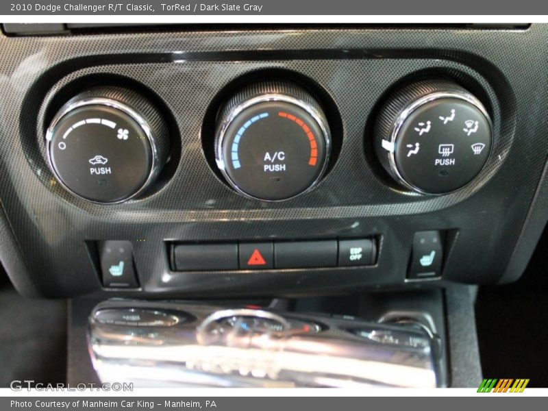 TorRed / Dark Slate Gray 2010 Dodge Challenger R/T Classic