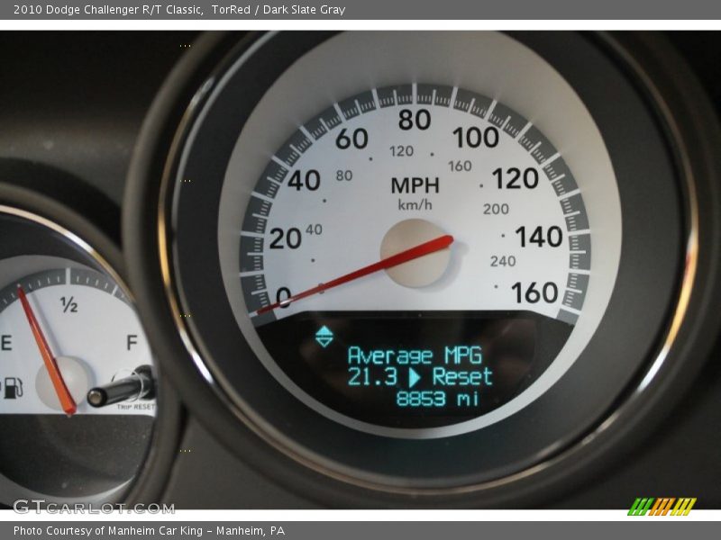 TorRed / Dark Slate Gray 2010 Dodge Challenger R/T Classic