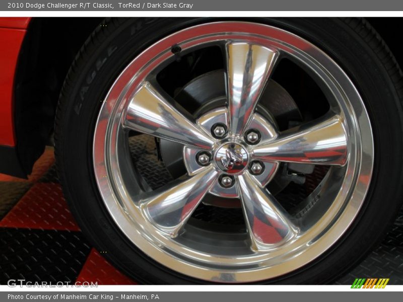 TorRed / Dark Slate Gray 2010 Dodge Challenger R/T Classic