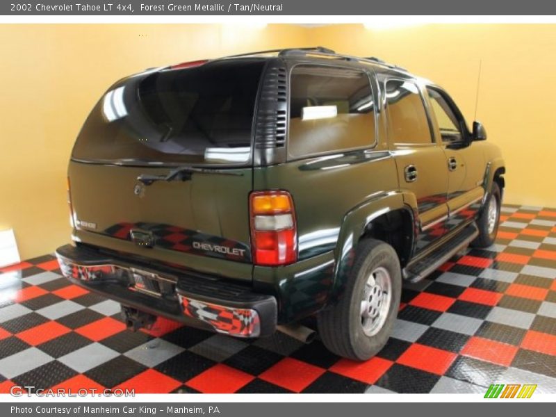 Forest Green Metallic / Tan/Neutral 2002 Chevrolet Tahoe LT 4x4