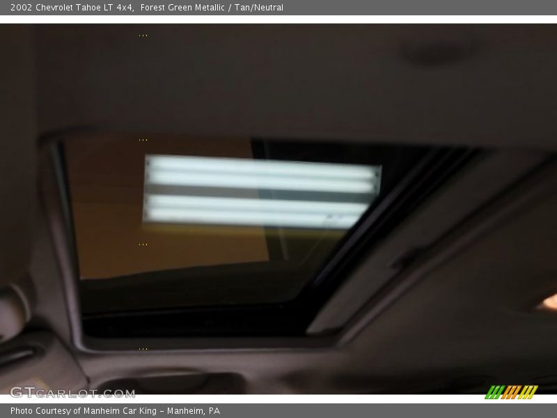 Forest Green Metallic / Tan/Neutral 2002 Chevrolet Tahoe LT 4x4