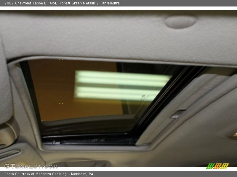 Forest Green Metallic / Tan/Neutral 2002 Chevrolet Tahoe LT 4x4