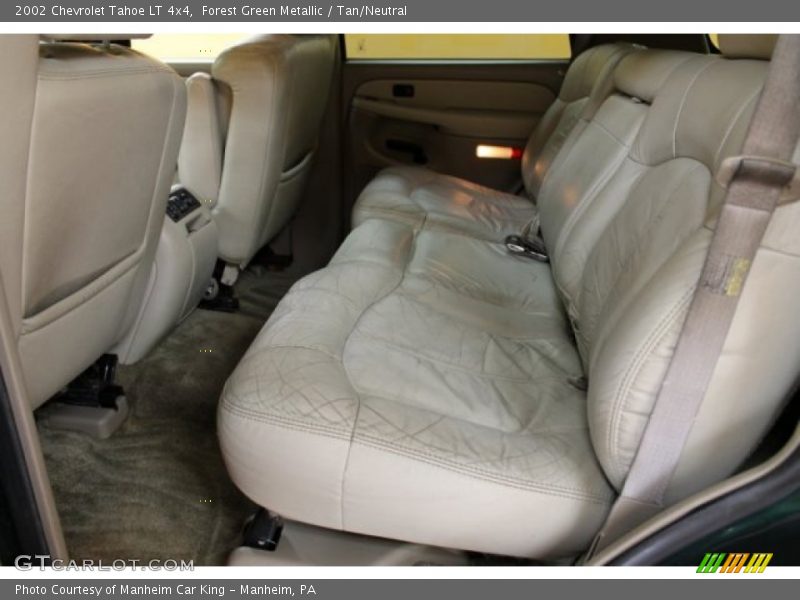 Forest Green Metallic / Tan/Neutral 2002 Chevrolet Tahoe LT 4x4