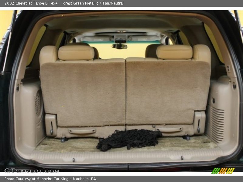 Forest Green Metallic / Tan/Neutral 2002 Chevrolet Tahoe LT 4x4
