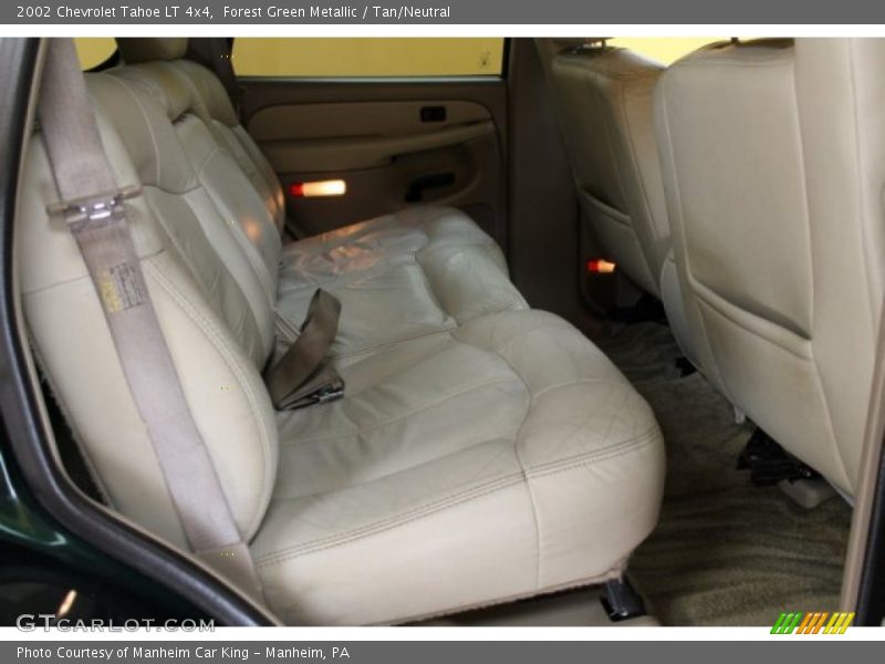 Forest Green Metallic / Tan/Neutral 2002 Chevrolet Tahoe LT 4x4