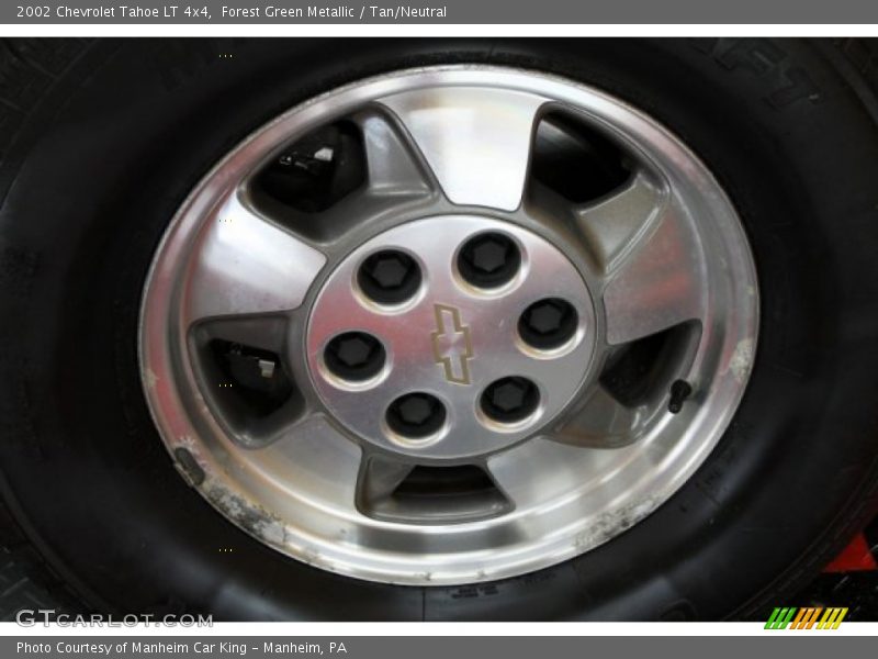 Forest Green Metallic / Tan/Neutral 2002 Chevrolet Tahoe LT 4x4