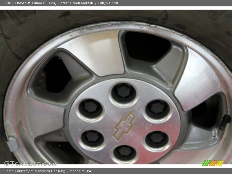 Forest Green Metallic / Tan/Neutral 2002 Chevrolet Tahoe LT 4x4
