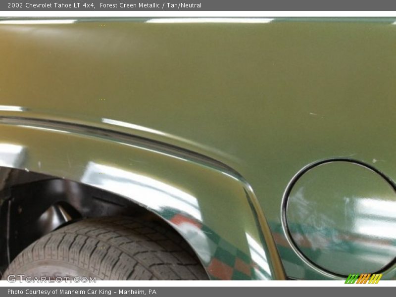 Forest Green Metallic / Tan/Neutral 2002 Chevrolet Tahoe LT 4x4
