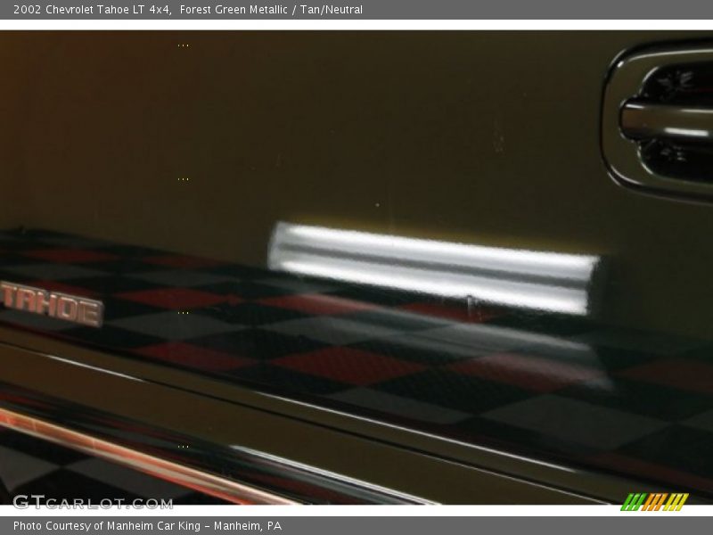 Forest Green Metallic / Tan/Neutral 2002 Chevrolet Tahoe LT 4x4