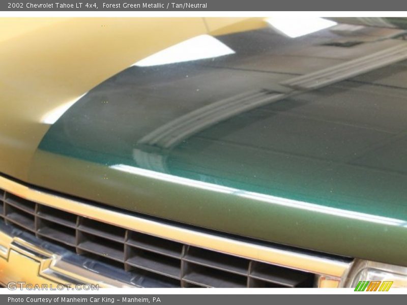 Forest Green Metallic / Tan/Neutral 2002 Chevrolet Tahoe LT 4x4