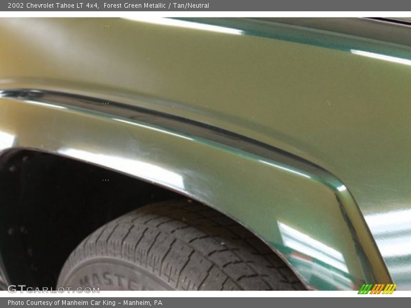 Forest Green Metallic / Tan/Neutral 2002 Chevrolet Tahoe LT 4x4