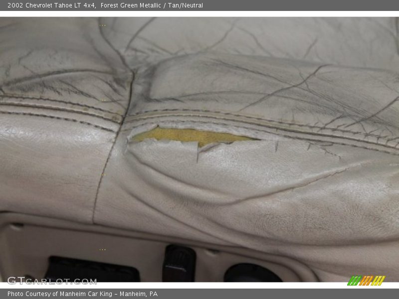 Forest Green Metallic / Tan/Neutral 2002 Chevrolet Tahoe LT 4x4