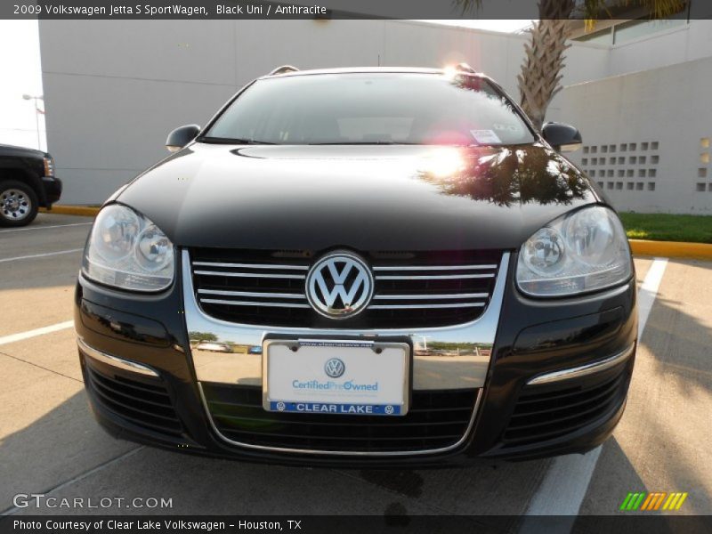 Black Uni / Anthracite 2009 Volkswagen Jetta S SportWagen