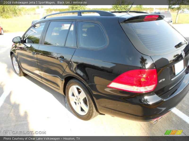 Black Uni / Anthracite 2009 Volkswagen Jetta S SportWagen
