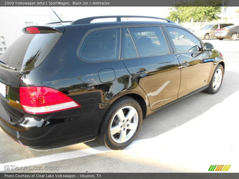 Black Uni / Anthracite 2009 Volkswagen Jetta S SportWagen