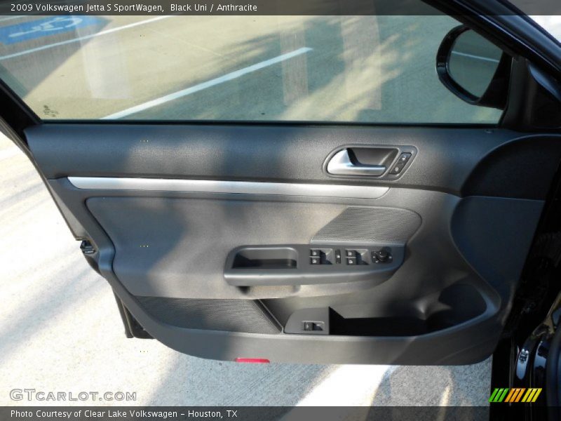 Black Uni / Anthracite 2009 Volkswagen Jetta S SportWagen