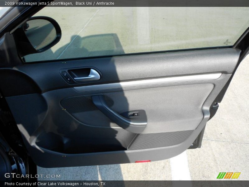 Black Uni / Anthracite 2009 Volkswagen Jetta S SportWagen