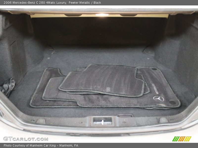 Pewter Metallic / Black 2006 Mercedes-Benz C 280 4Matic Luxury