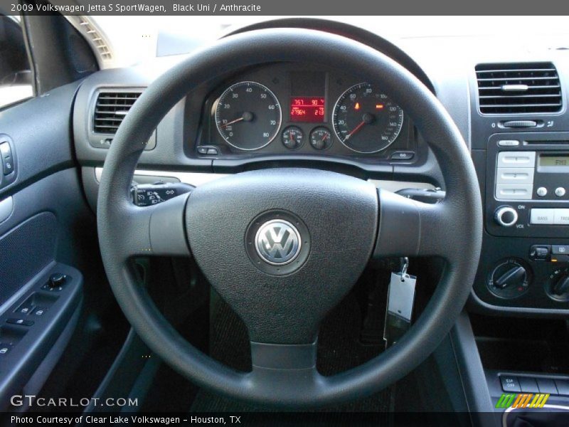  2009 Jetta S SportWagen Steering Wheel