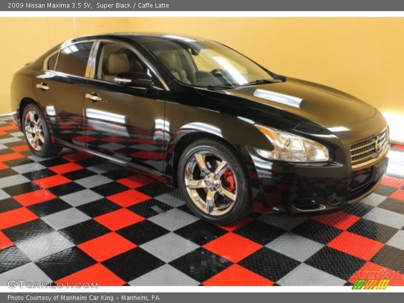 Super Black / Caffe Latte 2009 Nissan Maxima 3.5 SV
