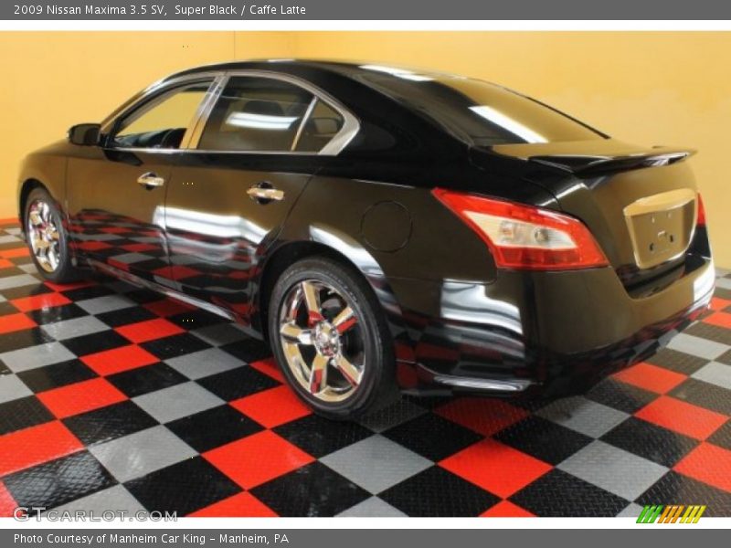 Super Black / Caffe Latte 2009 Nissan Maxima 3.5 SV