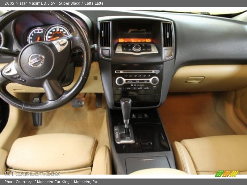 Super Black / Caffe Latte 2009 Nissan Maxima 3.5 SV