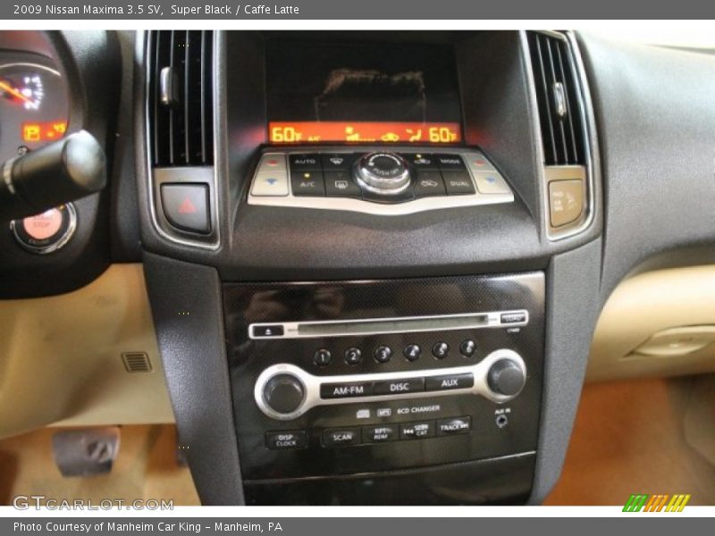 Super Black / Caffe Latte 2009 Nissan Maxima 3.5 SV