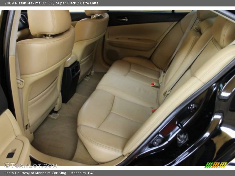 Super Black / Caffe Latte 2009 Nissan Maxima 3.5 SV