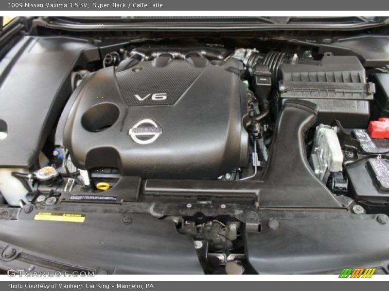 Super Black / Caffe Latte 2009 Nissan Maxima 3.5 SV
