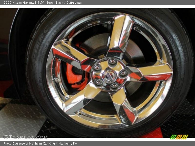 Super Black / Caffe Latte 2009 Nissan Maxima 3.5 SV