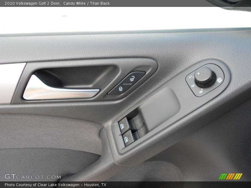 Controls of 2010 Golf 2 Door