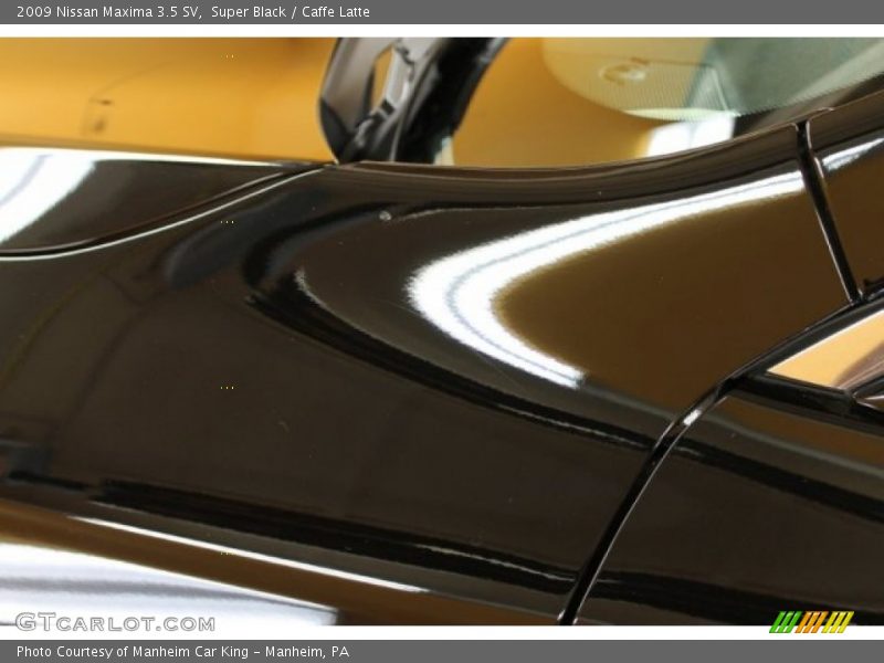 Super Black / Caffe Latte 2009 Nissan Maxima 3.5 SV