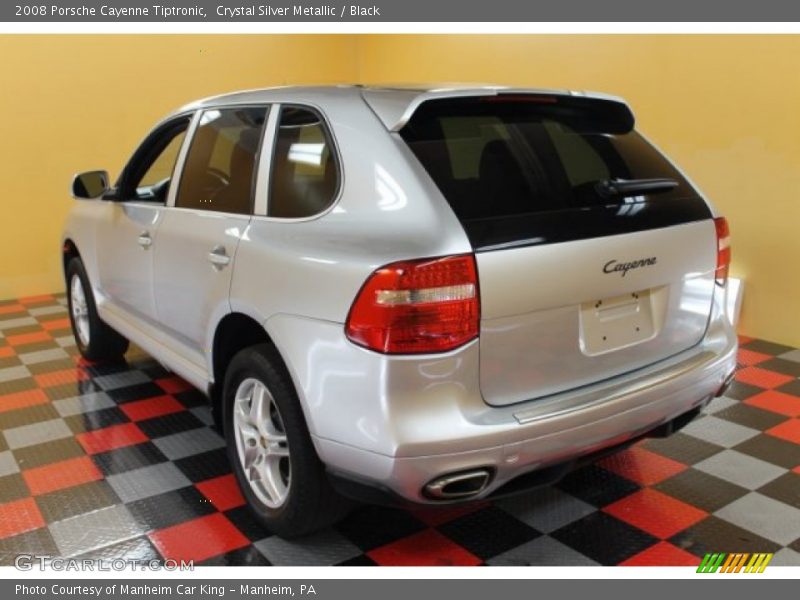 Crystal Silver Metallic / Black 2008 Porsche Cayenne Tiptronic