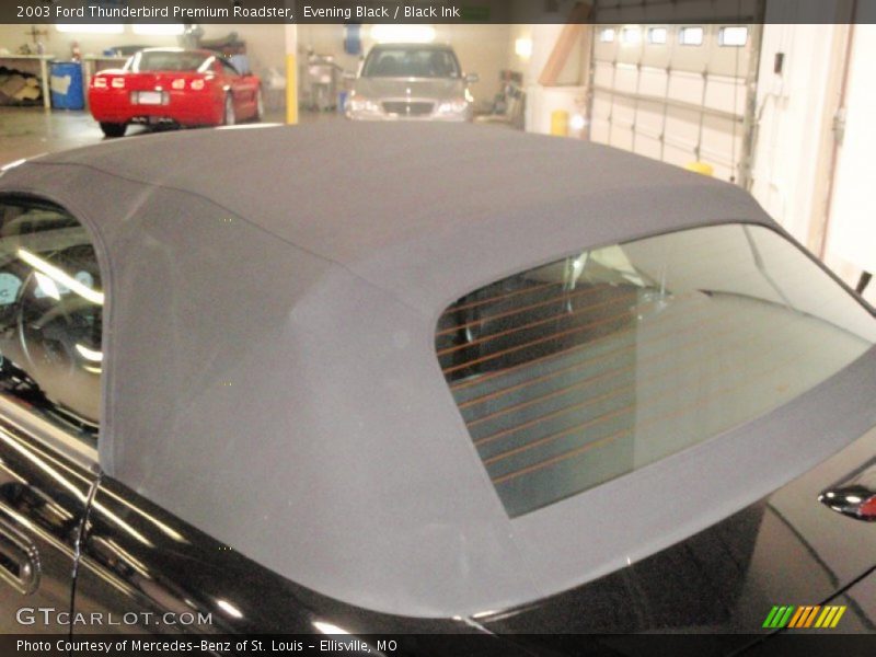 Evening Black / Black Ink 2003 Ford Thunderbird Premium Roadster