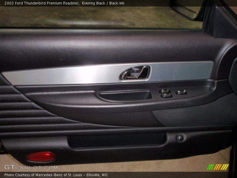 Evening Black / Black Ink 2003 Ford Thunderbird Premium Roadster